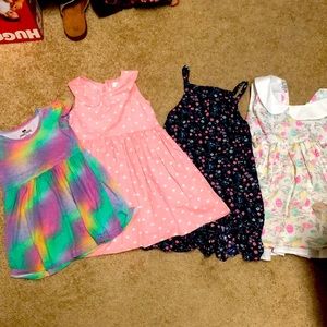 3T/4T toddler spring dresses . Used